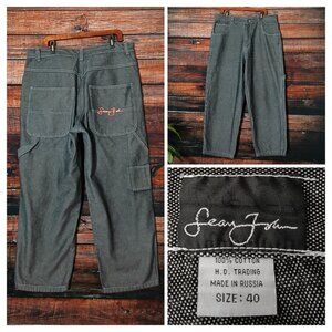Sean John Jeans Mens 40X30 Carpenter Vintage 90s Baggy